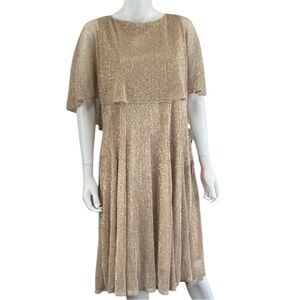 Gabby & Skye NWT Rose Gold Formal Dress Size 16 I0379